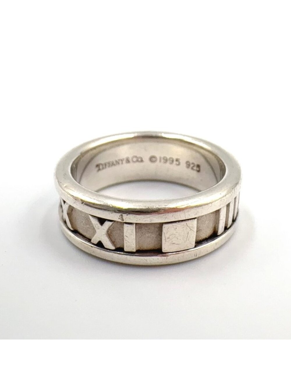 Tiffany & Co Atlas Silver Ring